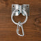 Tie Ring with Carabiner Snap for Hay Net